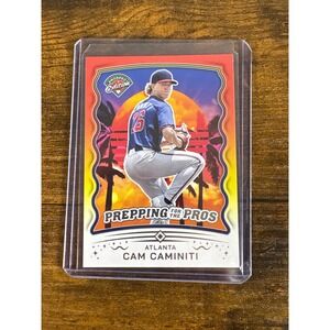 2025 Panini Prospect Edition Cam Caminiti Atlanta Prepping for the Pros No. 19